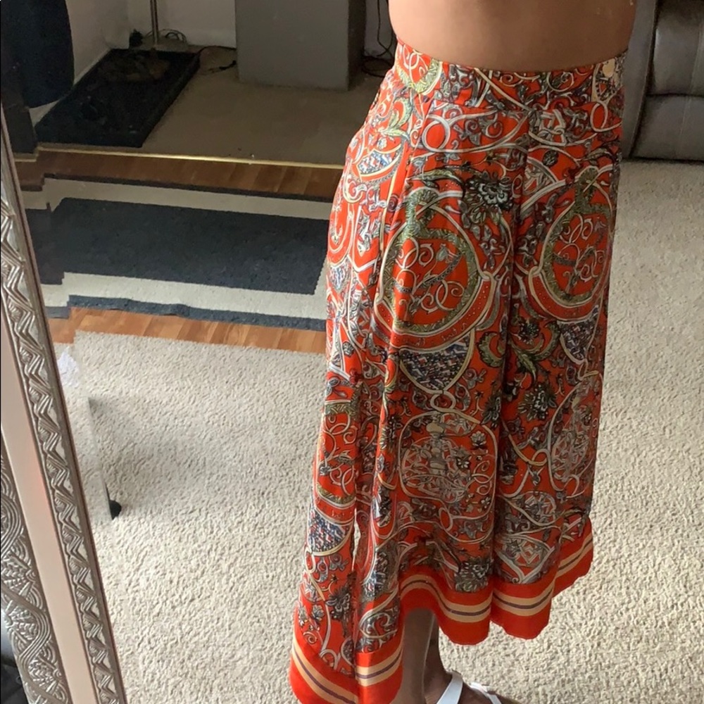H&M handkerchief midi skirt